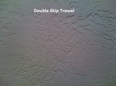 Picture of Double skip trowel texture