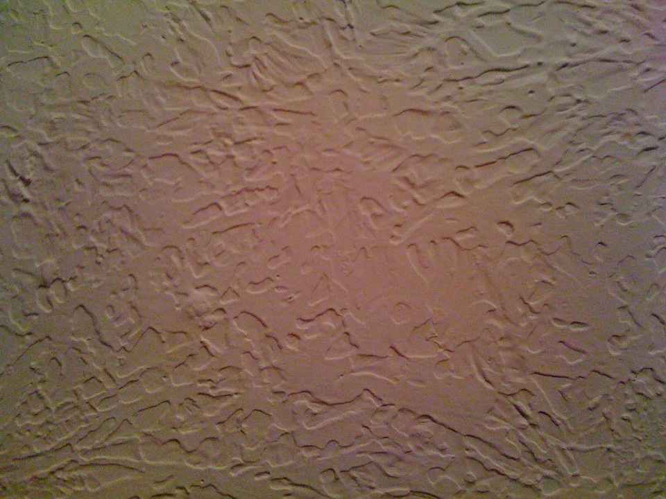 Stomp knockdown plâtre texture